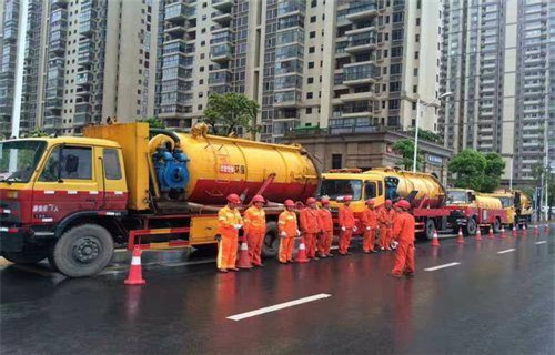 莲湖市政管道清淤